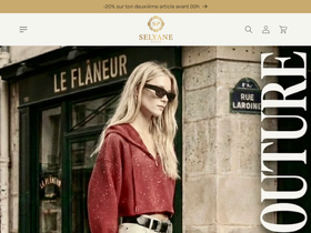 selyane.com homepage screenshot