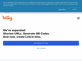 'bitly.com' screenshot