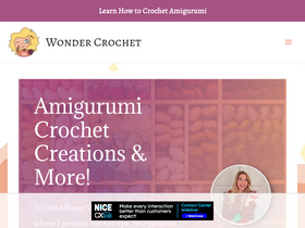 'wondercrochet.blog' screenshot