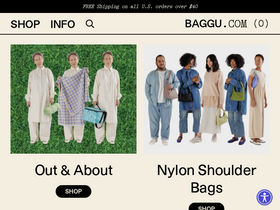 'baggu.com' screenshot