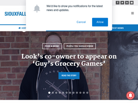 'siouxfalls.business' screenshot