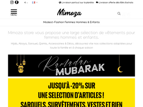 'mimoza-store.com' screenshot