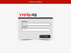 'yopig.ag' screenshot