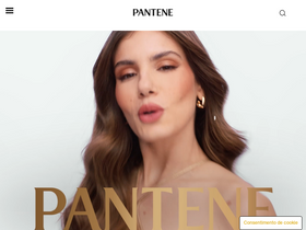 'pantene.com.br' screenshot