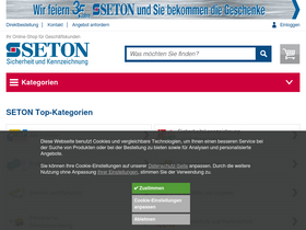 'seton.de' screenshot