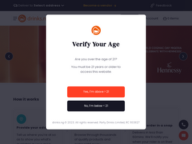 'drinks.ng' screenshot