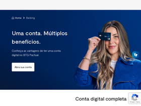 'btgmais.com' screenshot