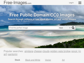 'free-images.com' screenshot