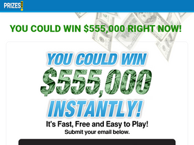 'prizes-now.com' screenshot