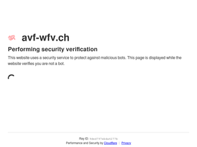 'avf-wfv.ch' screenshot