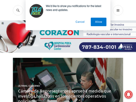 'laislaoeste.com' screenshot