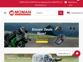 momanx.com homepage screenshot