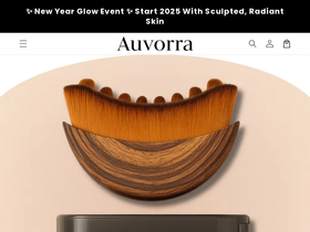 Auvorra website screenshot