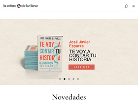 'esferalibros.com' screenshot