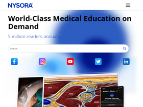 'nysora.com' screenshot