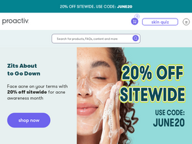 'proactiv.com' screenshot