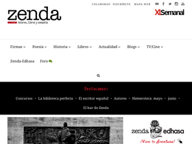 'zendalibros.com' screenshot