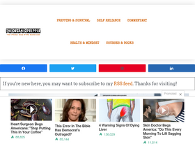 'theorganicprepper.com' screenshot