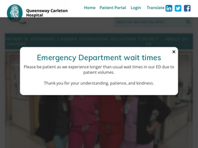 'qch.on.ca' screenshot