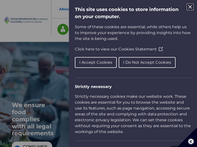 'fsai.ie' screenshot