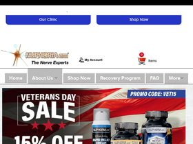 healmynerves.com homepage screenshot