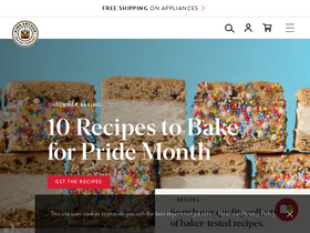 'kingarthurflour.com' screenshot