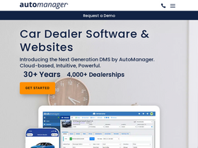 'automanager.com' screenshot