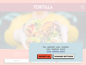 'tortilla.co.uk' screenshot