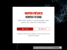 'vapermexico.com' screenshot