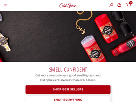 'oldspice.com' screenshot