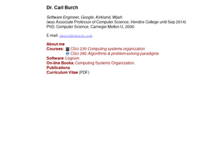 'cburch.com' screenshot