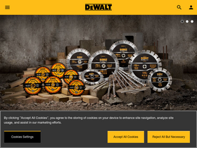 'dewalt.de' screenshot