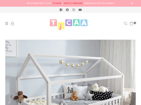 ticaa.de website screenshot