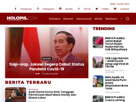 'holopis.com' screenshot