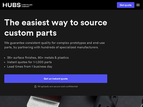 'hubs.com' screenshot