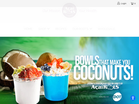 acairoots.com homepage screenshot