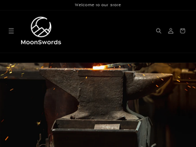 moonswords.com homepage screenshot