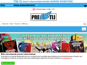 'presstij.com.tr' screenshot