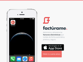 'facturame.mx' screenshot