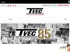 'tvec.net' screenshot