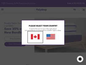 'polysleep.ca' screenshot