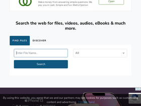 'filepursuit.com' screenshot