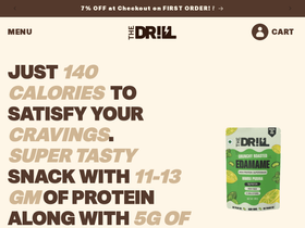 thedrill.in homepage screenshot