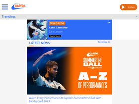 'capitalfm.com' screenshot