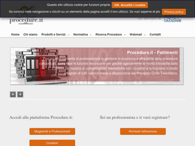'procedure.it' screenshot