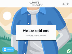 whatsdown.in homepage screenshot