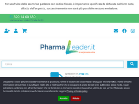 'pharmaleader.it' screenshot