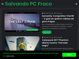 'xerifetecnologia.com.br' screenshot