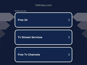 'hdfriday.com' screenshot