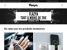 Flazya homepage screenshot